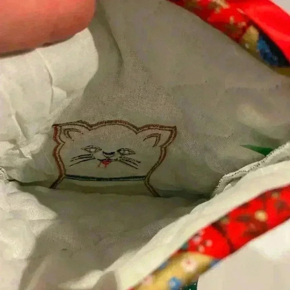 Vintage Christmas Stocking by Avon - Picture 7 of 9